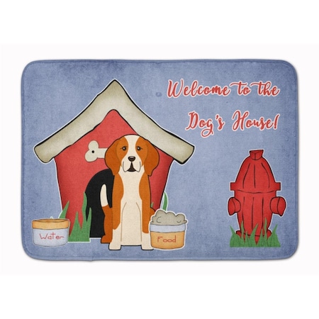 Carolines Treasures Dog House Collection English Foxhound Machine Washable Memory Foam Mat BB2864RUG